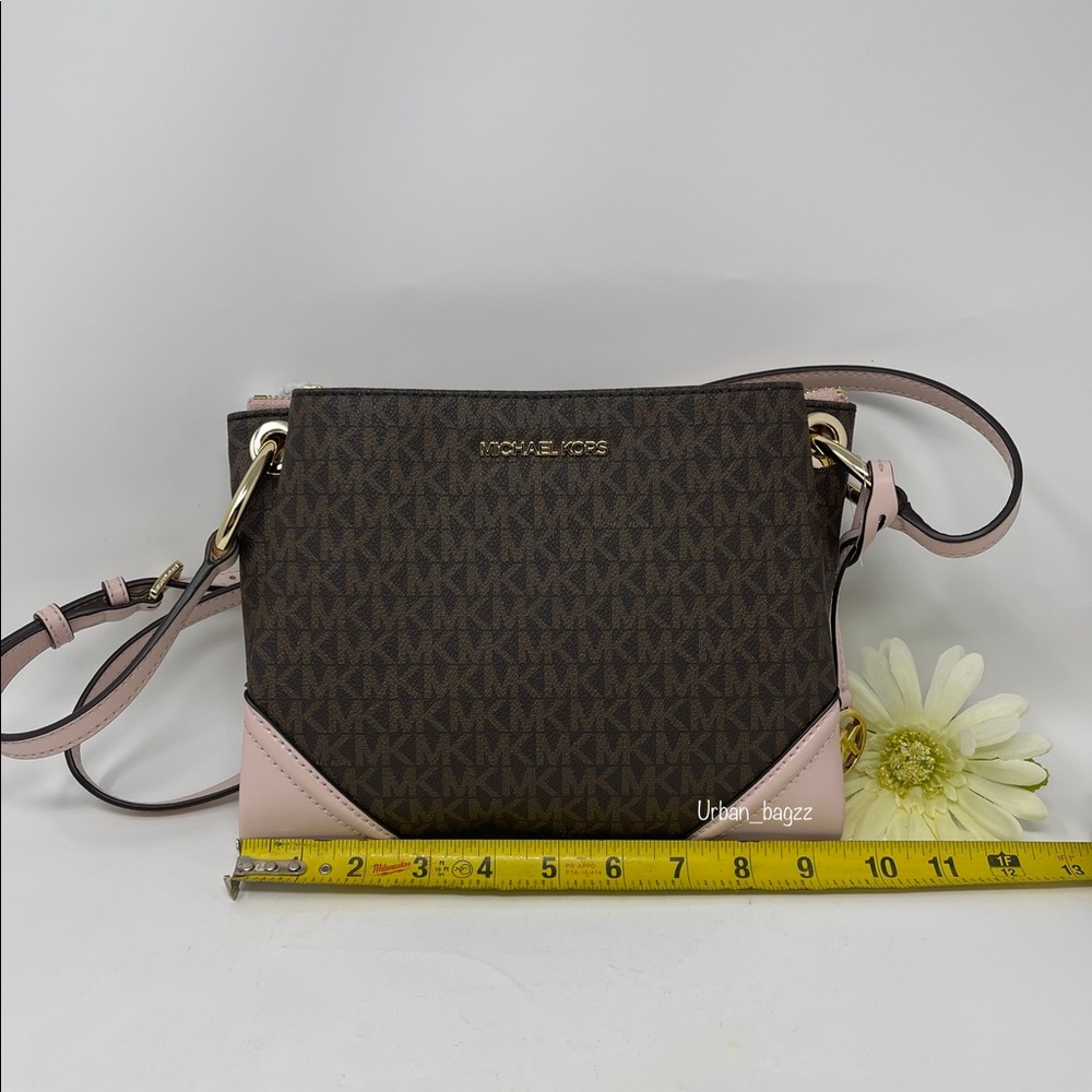 Michael Kors Nicole Triple Compartment Crossbody - Picture 2 of 9
